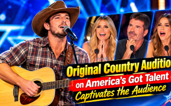 Original country audition on America’s Got Talent captivates the audience